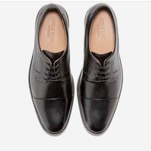 Men's Warren Cap Toe Oxford-black     NEW with Box